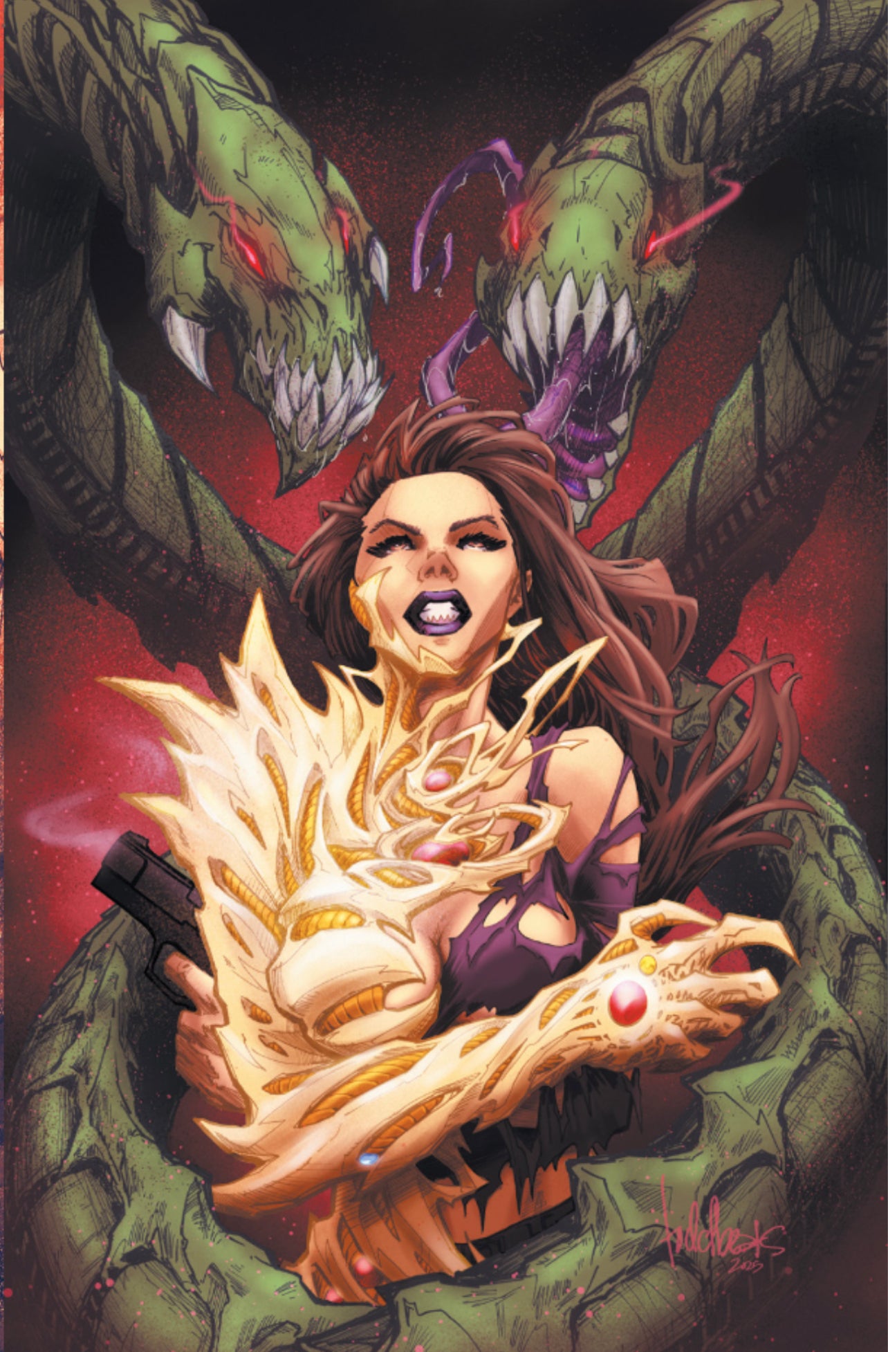 Witchblade 10 Todd Beats Shared Exclusive
