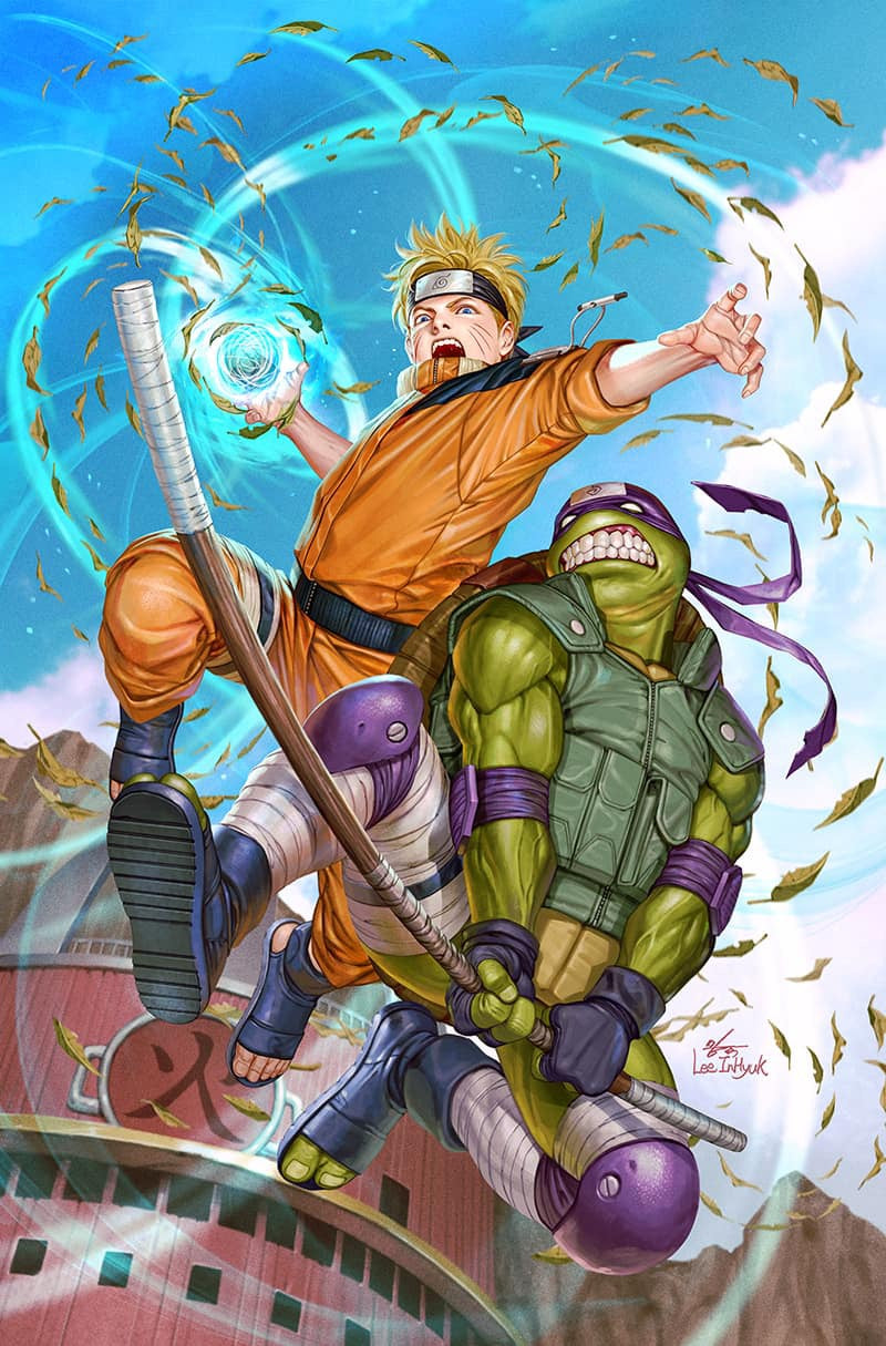 Teenage Mutant Ninja Turtles Naruto #2 Animocity Shared Exclusive