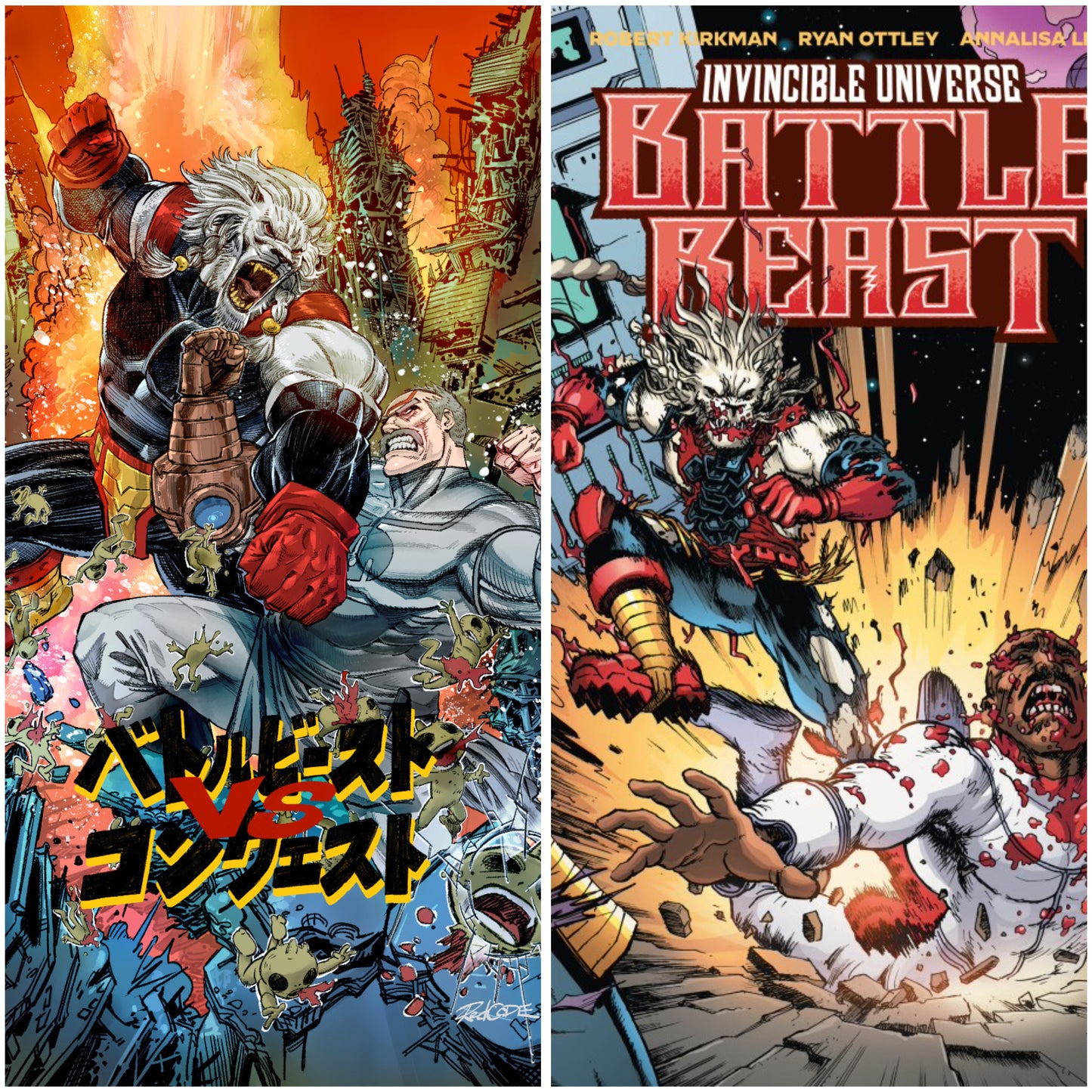 Invincible Universe Battle Beast #10 Redcode Animocity Exclusive