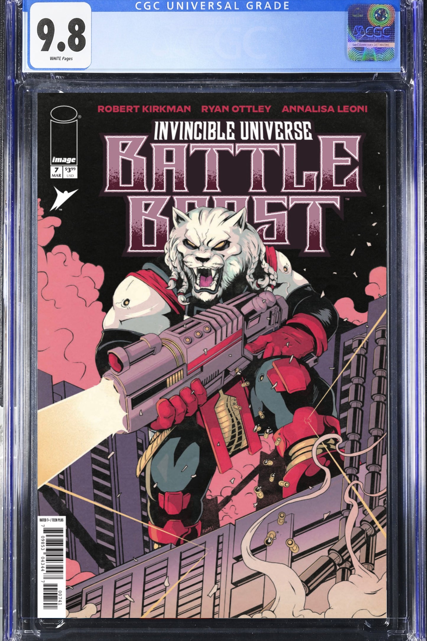 Invincible Universe Battle Beast #7 Flops! Variant Animocity Exclusive