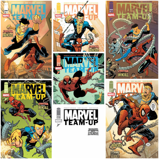 Marvel Team-Up #14 Invincible/Spider-Man Facsimile Bundle
