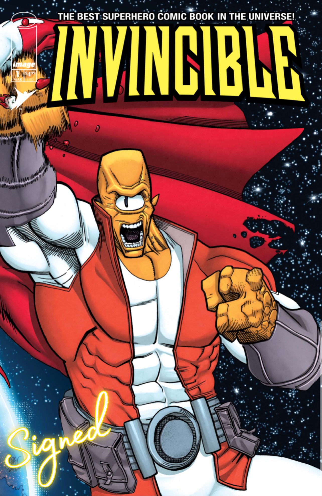 Invincible #1 Reprint Chris Johnson Wraparound Variant Exclusive