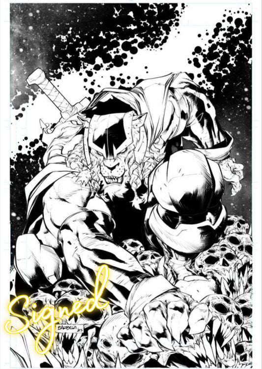 1.Invincible Universe Battle Beast #4 Barberi Variant (Signed)