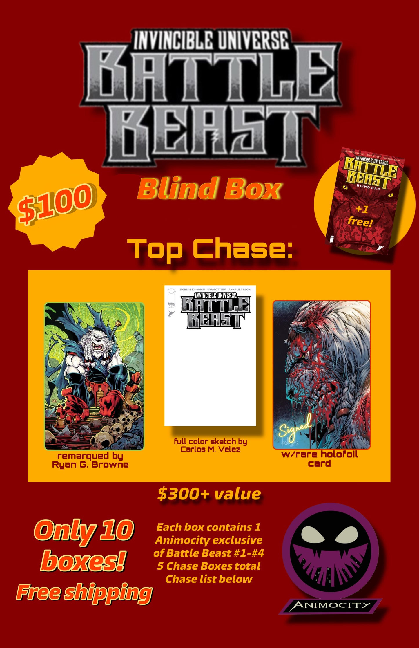 1. Battle Beast Blind Box (Please Read Full Details Below)
