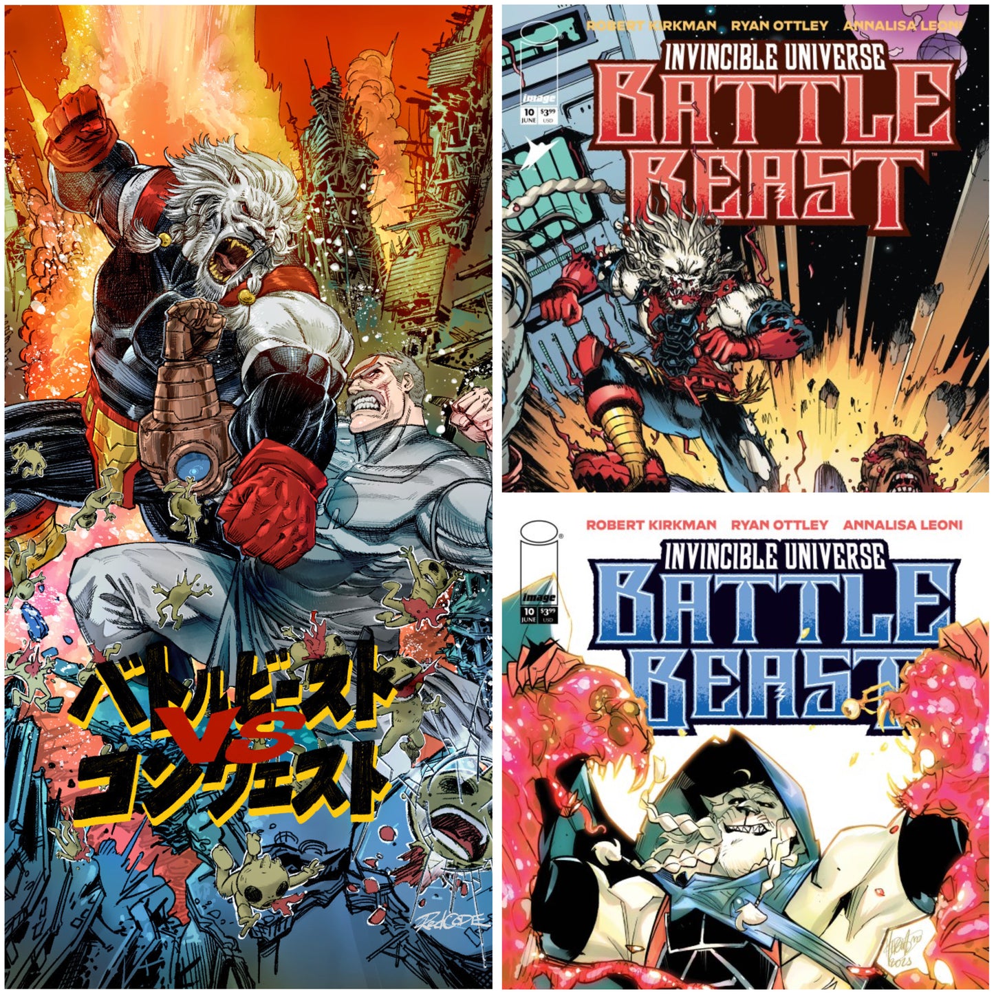 Invincible Universe Battle Beast #10 Redcode Animocity Exclusive