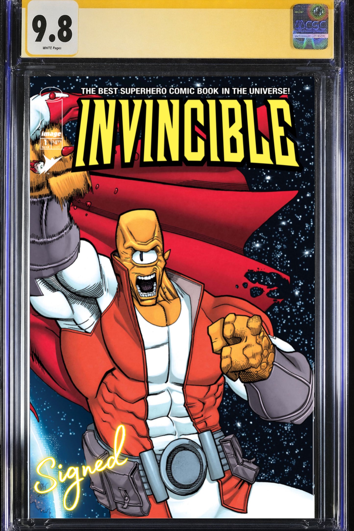Invincible #1 Reprint Chris Johnson Wraparound Variant Exclusive