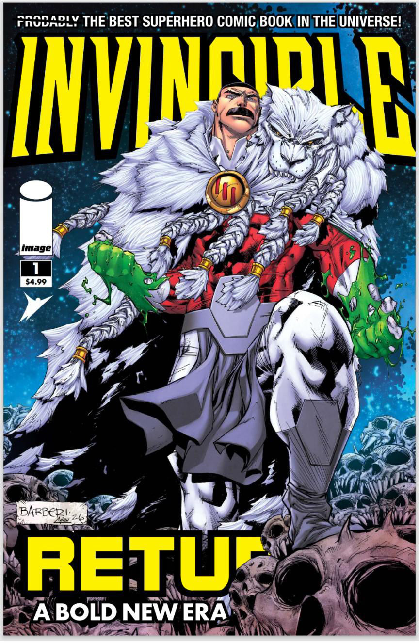 Invencible Vuelve #1 Exclusiva Amazing Con de Carlo Barberi/Steve Canon
