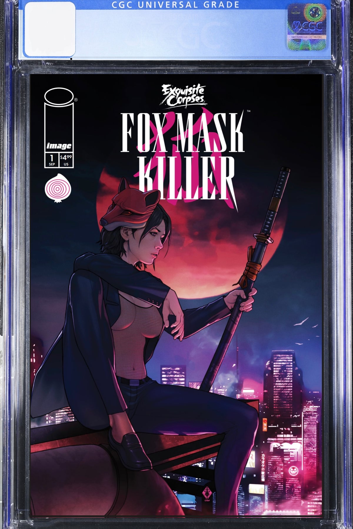 Exquisite Corpses Fox Mask Killer #1 Dave Gonzales Animocity Exclusive