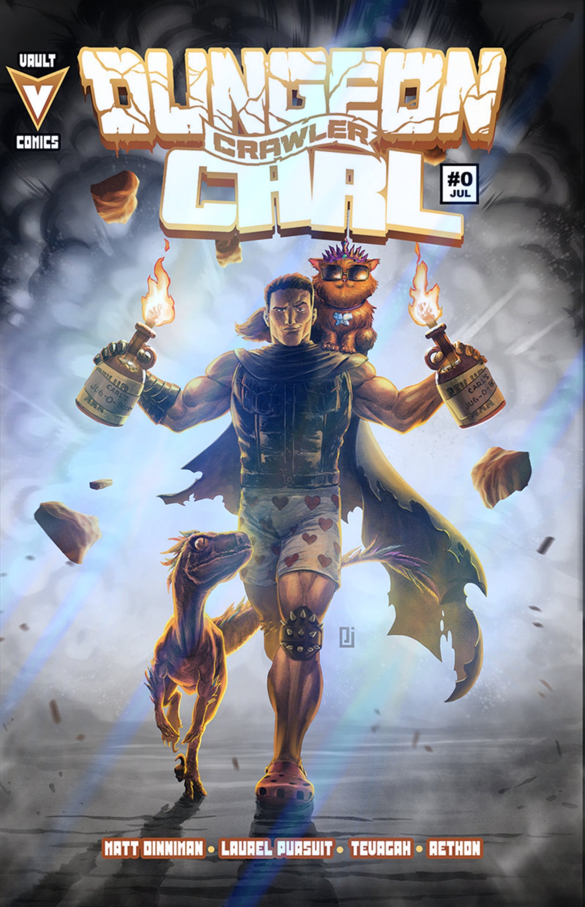 Dungeon Crawler Carl #0 Special Edition Peejay Catacutan Animocity Exclusive Color Splash Foil