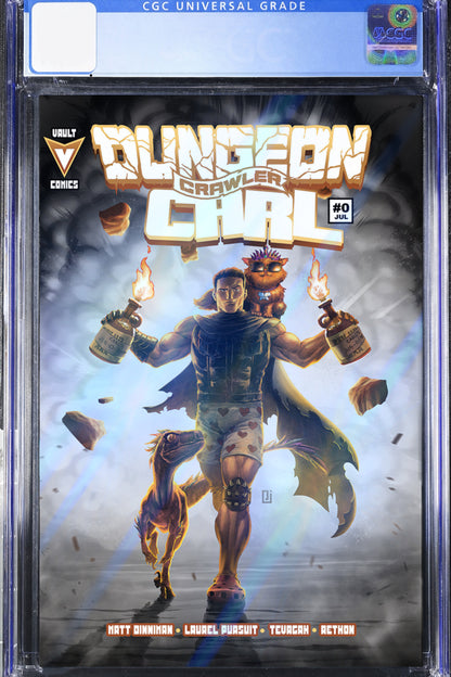 Dungeon Crawler Carl #0 Special Edition Peejay Catacutan Animocity Exclusive Color Splash Foil