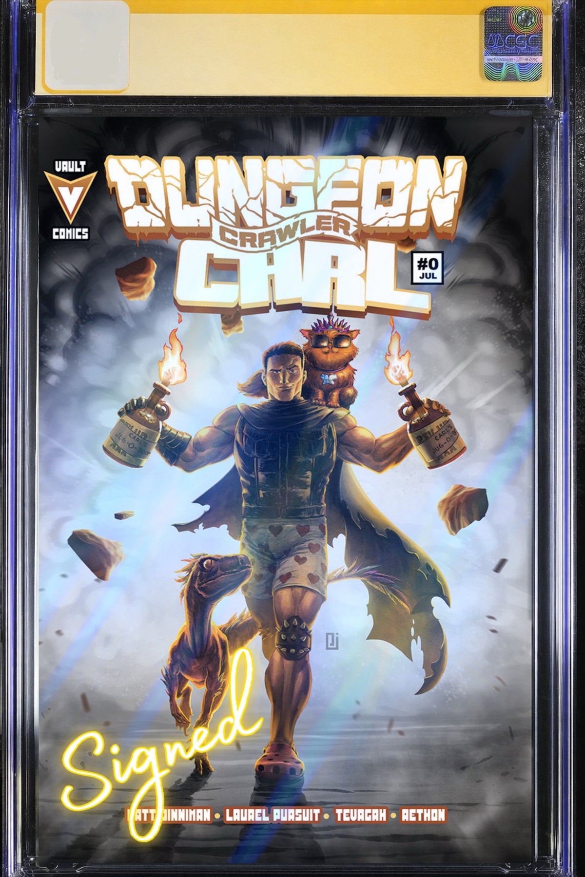 Dungeon Crawler Carl #0 Special Edition Peejay Catacutan Animocity Exclusive Color Splash Foil