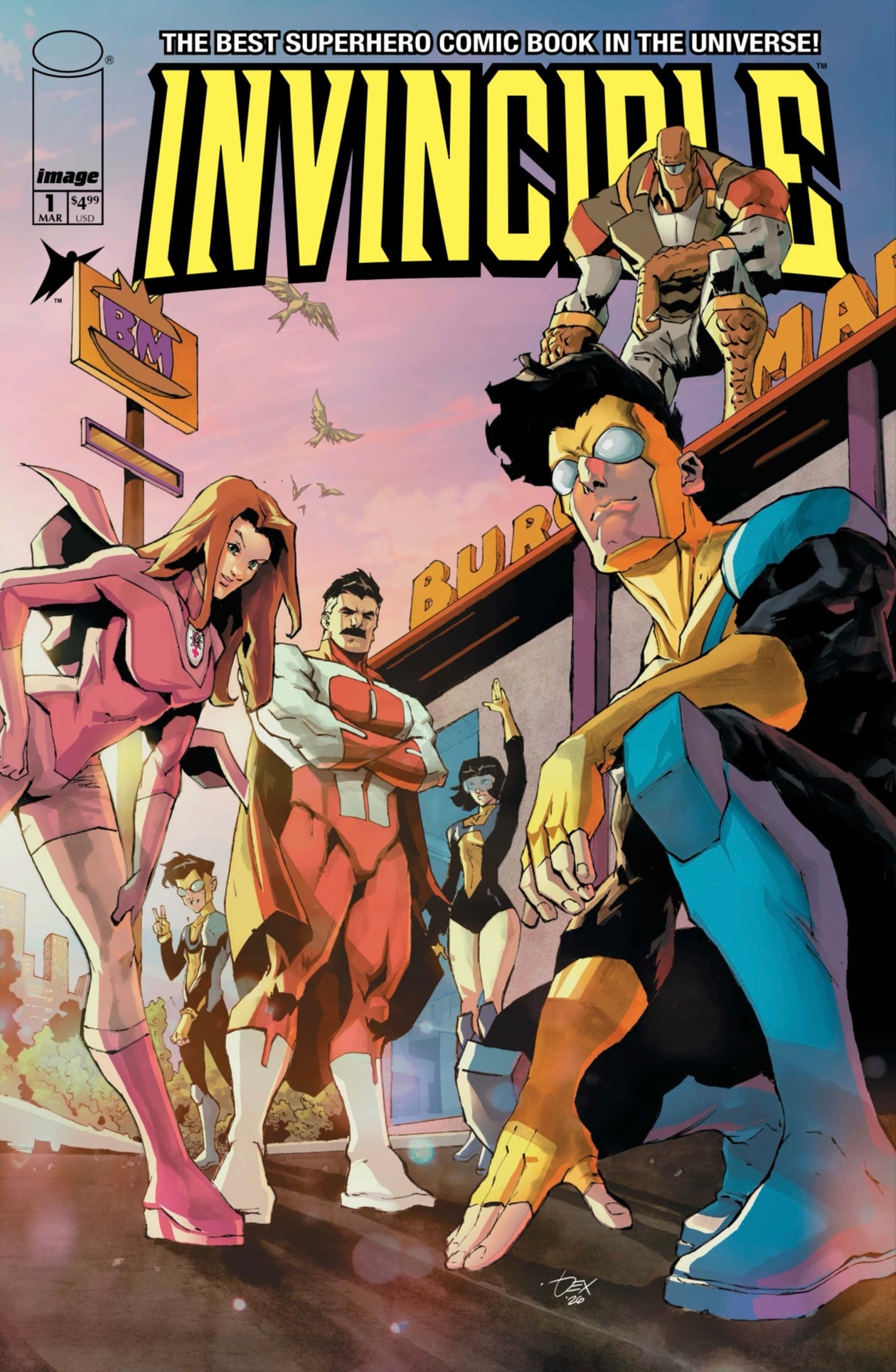Invincible #1 Reprint Dexter Soy Variant WonderCon Exclusive